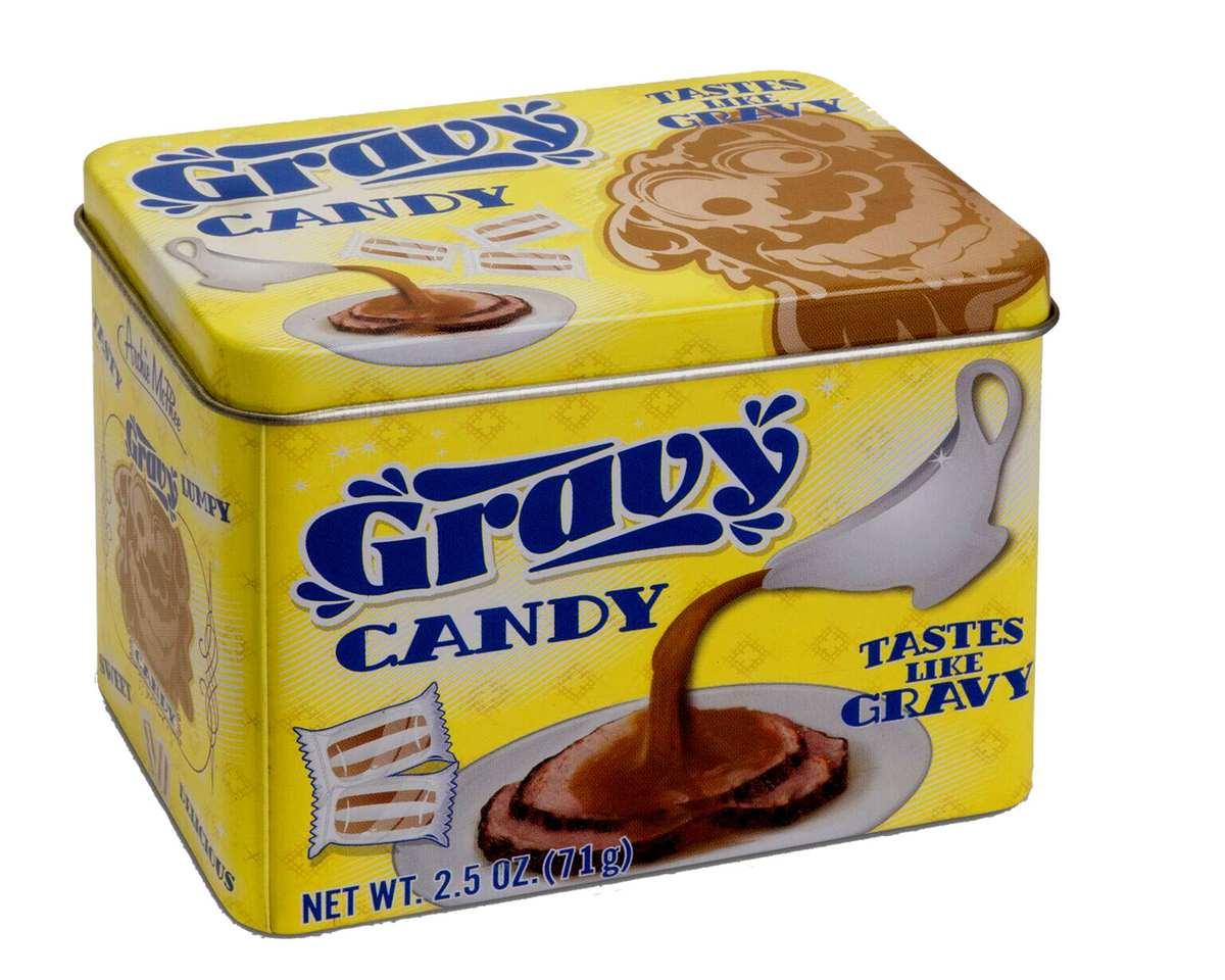 Gravy Candy 2.5 oz. Tins | Archie McPhee – Candy Favorites