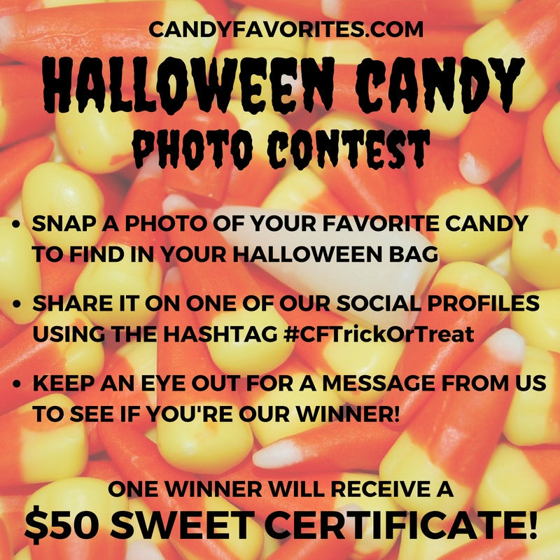 CandyFavorites #CFTrickOrTreat Contest - Official Rules