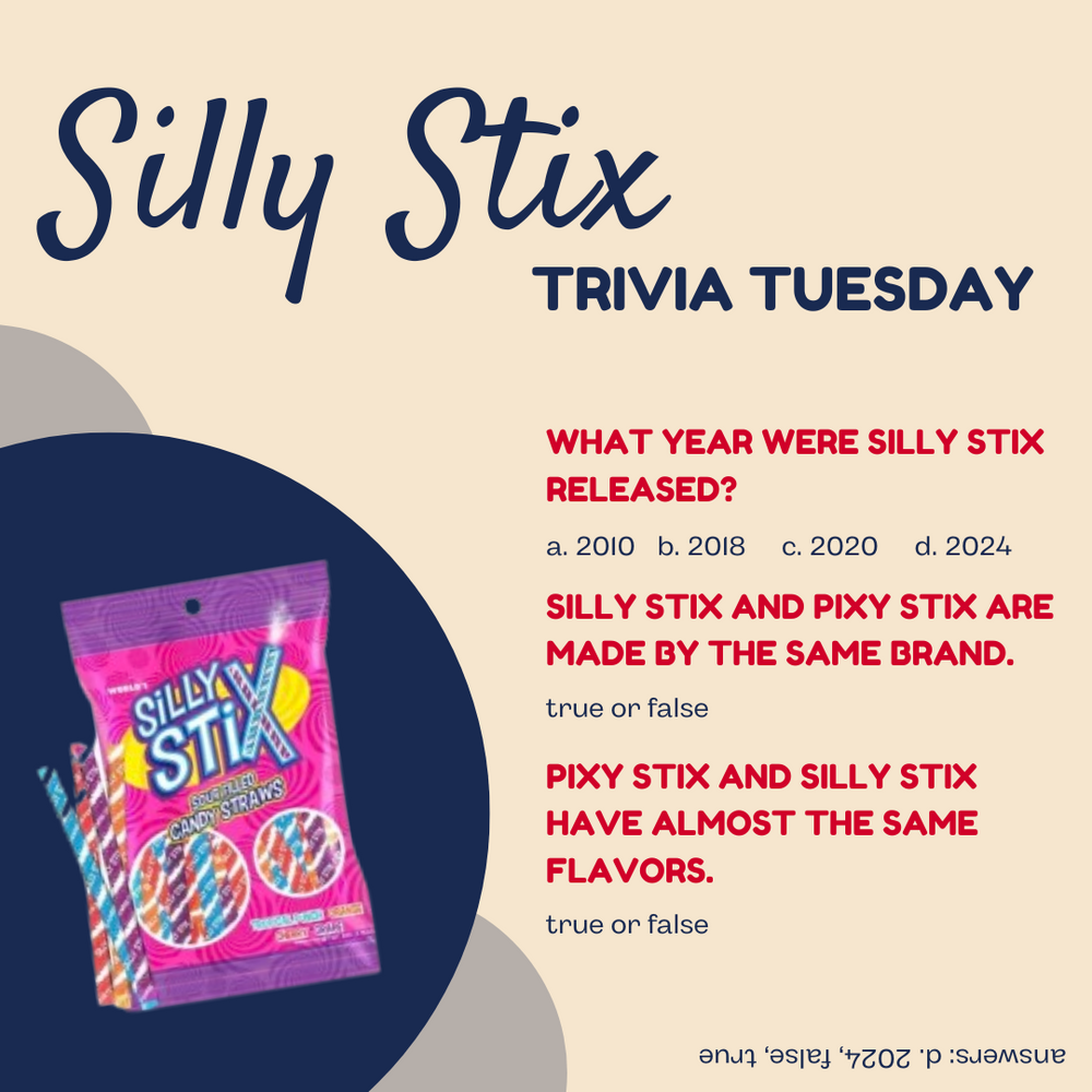 Lets Test our Silly Stix Sour Candy Straws Knowledge!