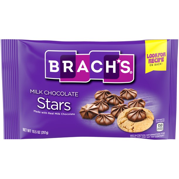 Who could imagine a holiday without Brach's Milk Chocolate Stars?