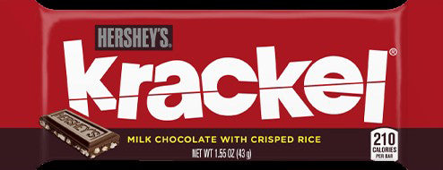 Krackel: The old school crunch in a new school size