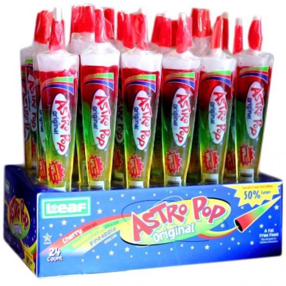 LEARN more about the history of the "space-age" lollipops known as ASTRO POPS.