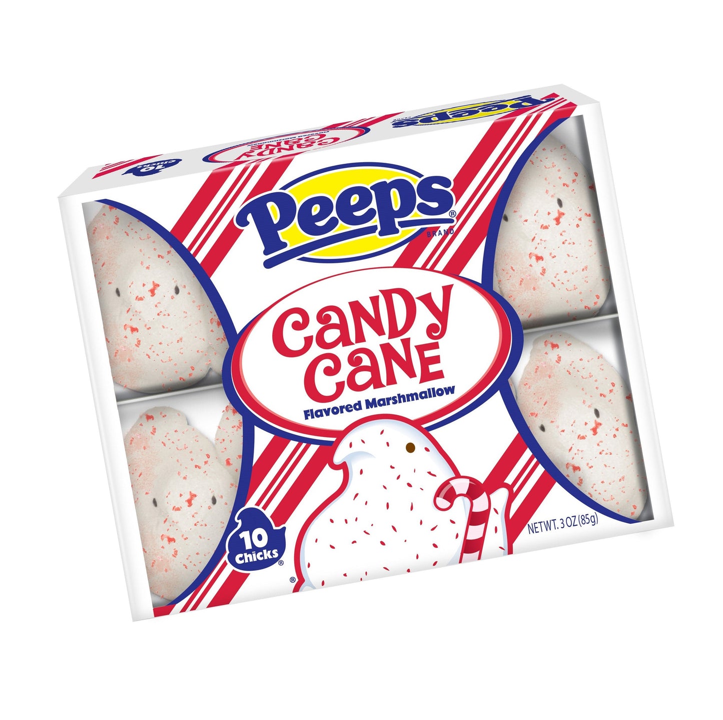 Candy Cane Marshmallow Peeps - A New Holiday Favorite