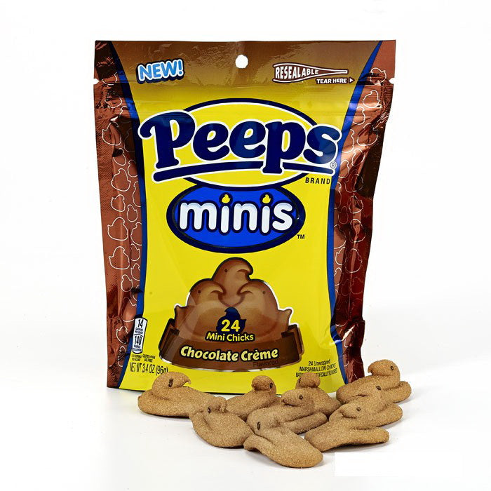 |Peeps Minis Chocolate Creme||Peeps Minis Chocolate Creme