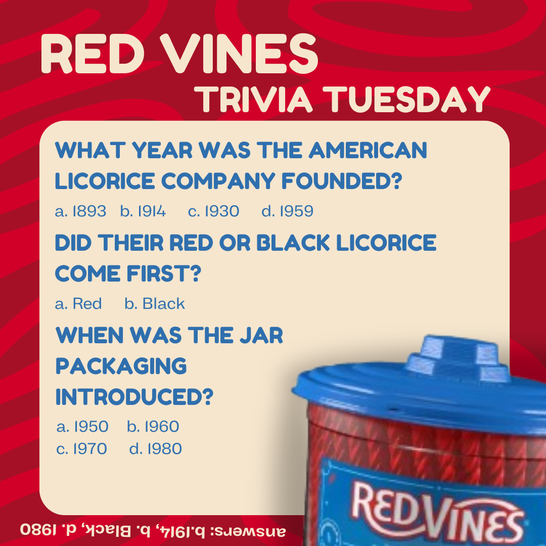 Let's Learn about Red Vibes, America's Favorite and Oldest Licorice!