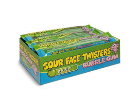 Face Twisters Sour Bubble Gum - CandyFavorites