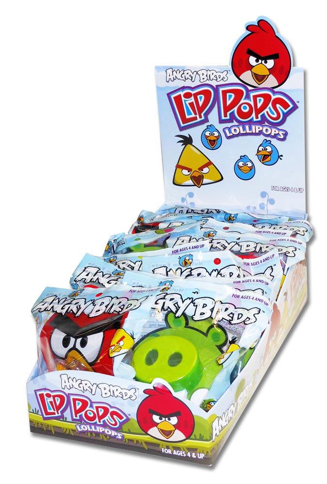 Angry Bird Lip Pops - CandyFavorites