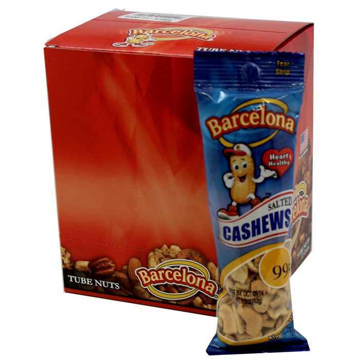 Barcelona Salted Cashew Bags - CandyFavorites