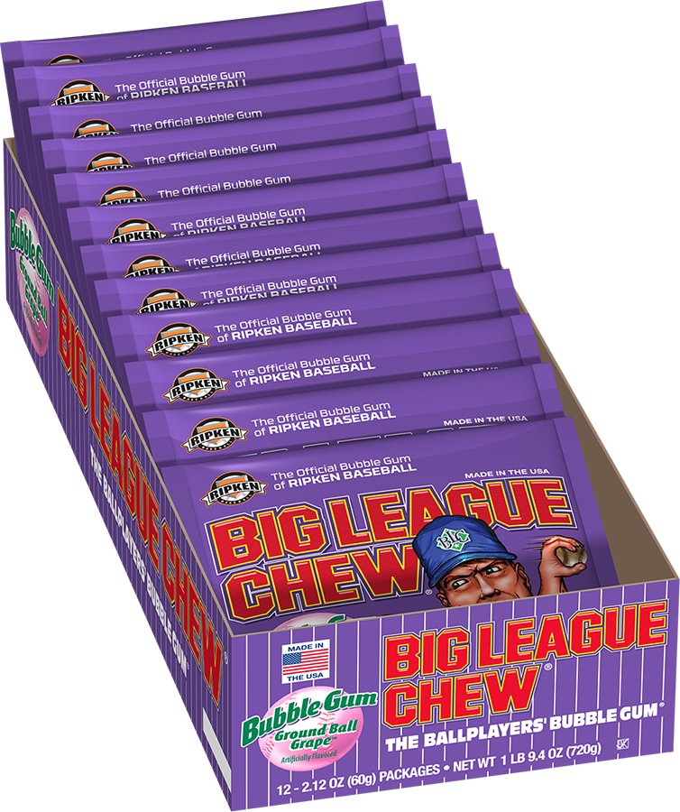 Big League Chew Grape - CandyFavorites