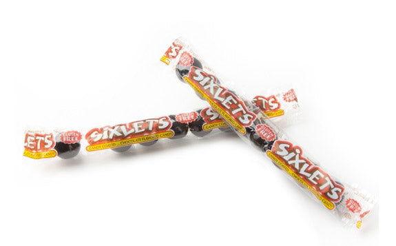 Black Sixlets Tubes - CandyFavorites