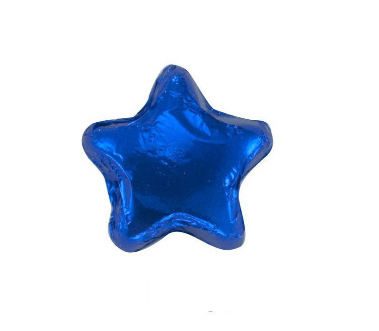 Blue Chocolate Stars - CandyFavorites