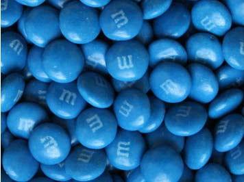 Blue M&M's ® - CandyFavorites