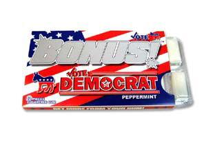 Bonus Gum Vote Democrat - CandyFavorites