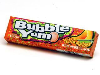 Bubble Yum Yellow Melon - CandyFavorites