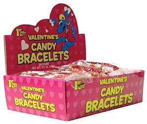 Candy Bracelets Valentines - CandyFavorites