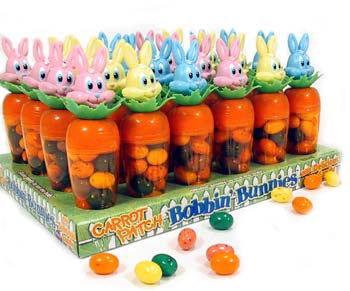 Carrot Patch Bobbing Bunnies - CandyFavorites