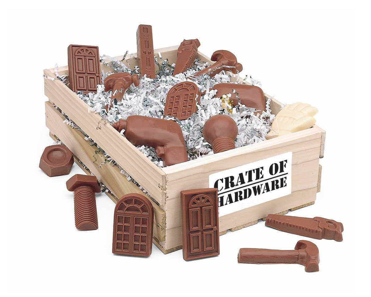 Chocolate Hardware Crate - CandyFavorites