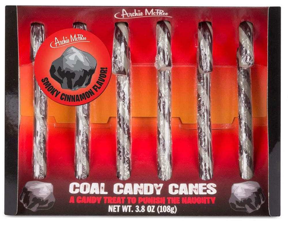 Coal Candy Canes - CandyFavorites