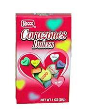 Conversation Hearts Spanish Box - CandyFavorites