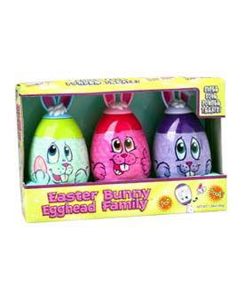 Easter Bunny Egghead Family - CandyFavorites