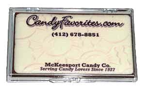 Edible Chocolate Business Cards - CandyFavorites