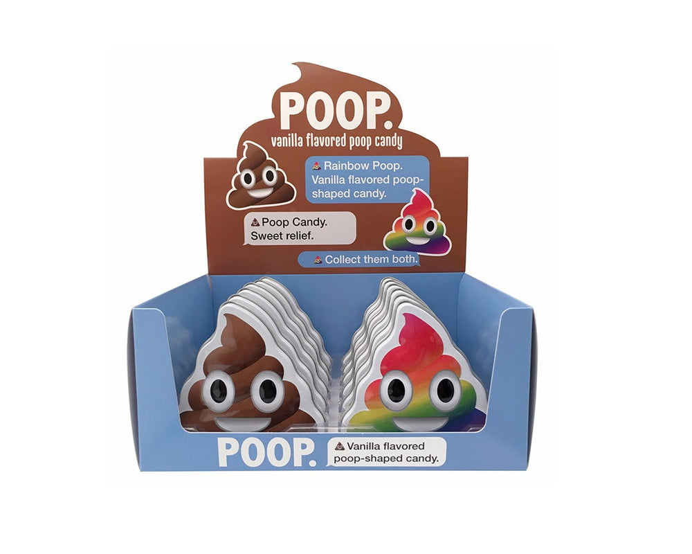 Emoticandy Poop Candy Tins - CandyFavorites