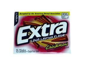 Extra Sugarfree Cinnamon Gum - CandyFavorites