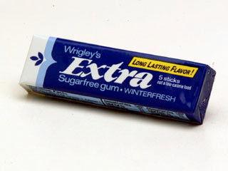 Extra Sugarfree Wintergreen Gum - CandyFavorites