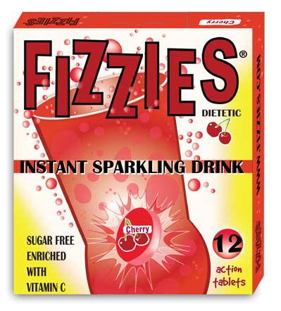 Fizzies Cherry Drink Tablets - CandyFavorites