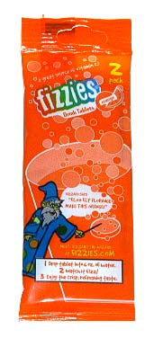 Fizzies Orange Two Pack - CandyFavorites