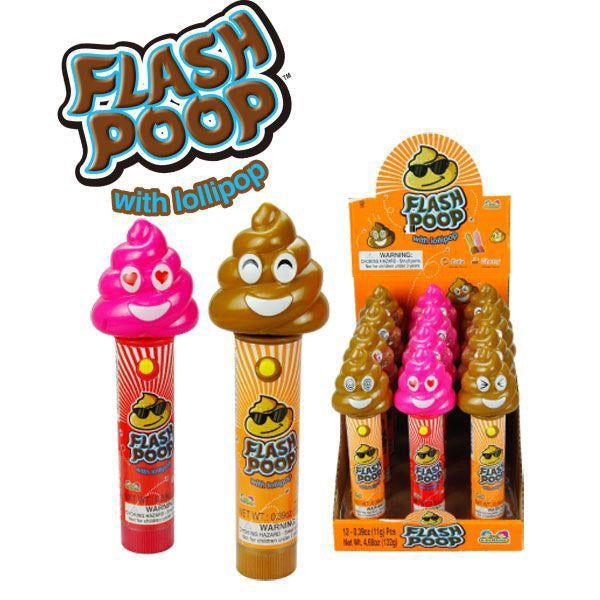 Flash Poop Lollipops - CandyFavorites