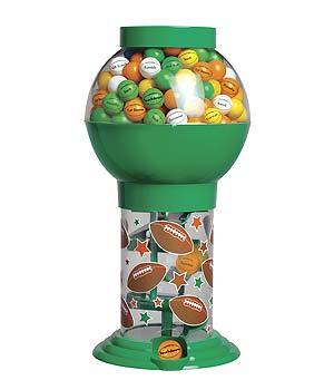 Football Gumball Dispenser - CandyFavorites