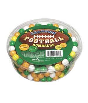 Football Gumball Refills - CandyFavorites