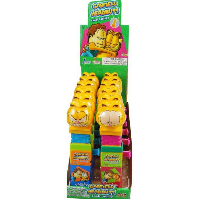 Garfield Headbutt Candy Lollipop - CandyFavorites