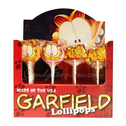 Garfield Lollipops - CandyFavorites