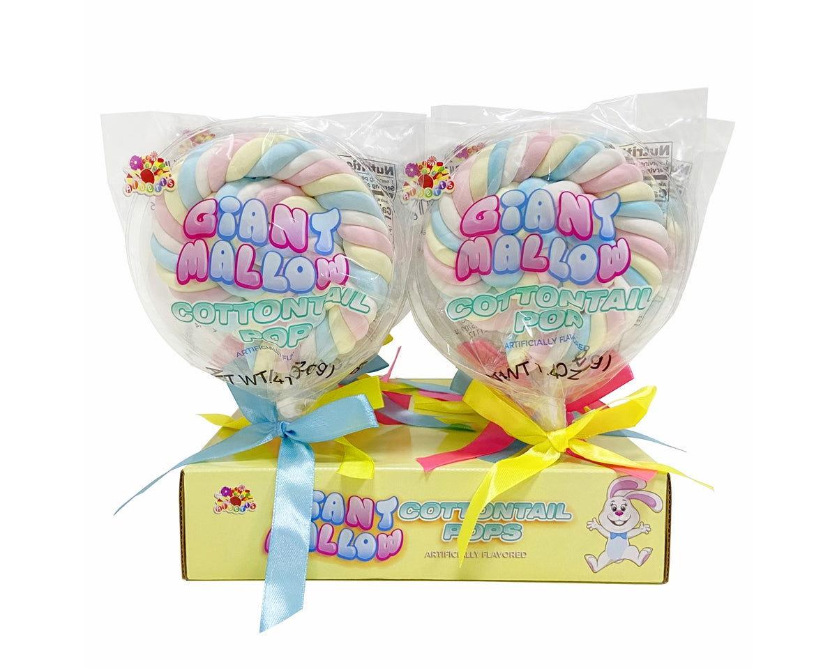 Giant Mallow Cottontail Pops - CandyFavorites