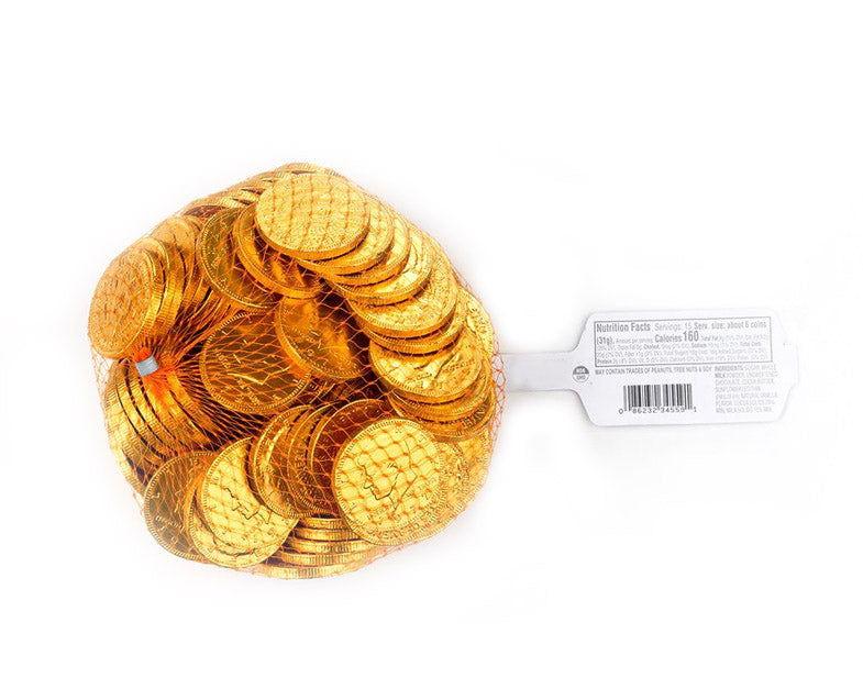 Gold Wrapped Chocolate Coins - CandyFavorites