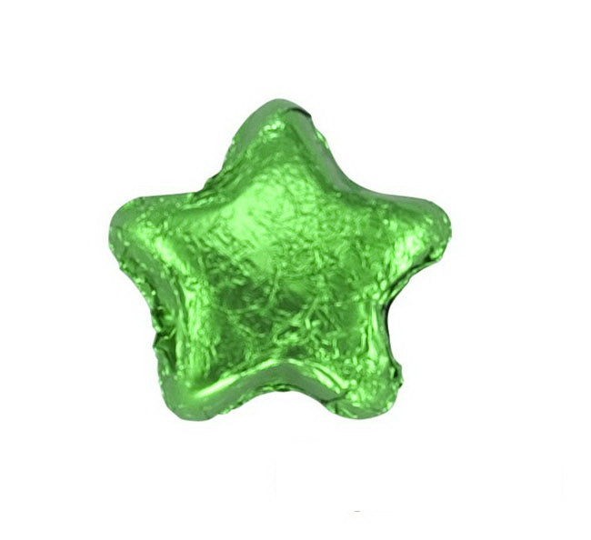 Green Chocolate Stars - CandyFavorites