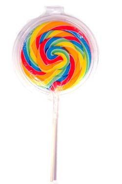 Groovy Jumbo Swirl Lollipops - CandyFavorites