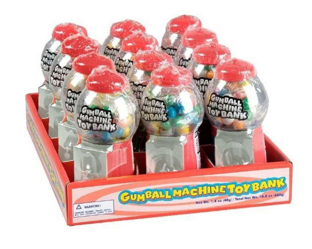 Gumball Machine Toy Bank - CandyFavorites