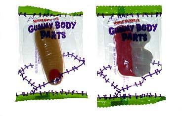 Gummi Body Parts - CandyFavorites