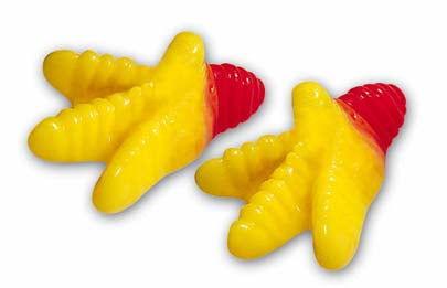 Gummi Chicken Feet - CandyFavorites