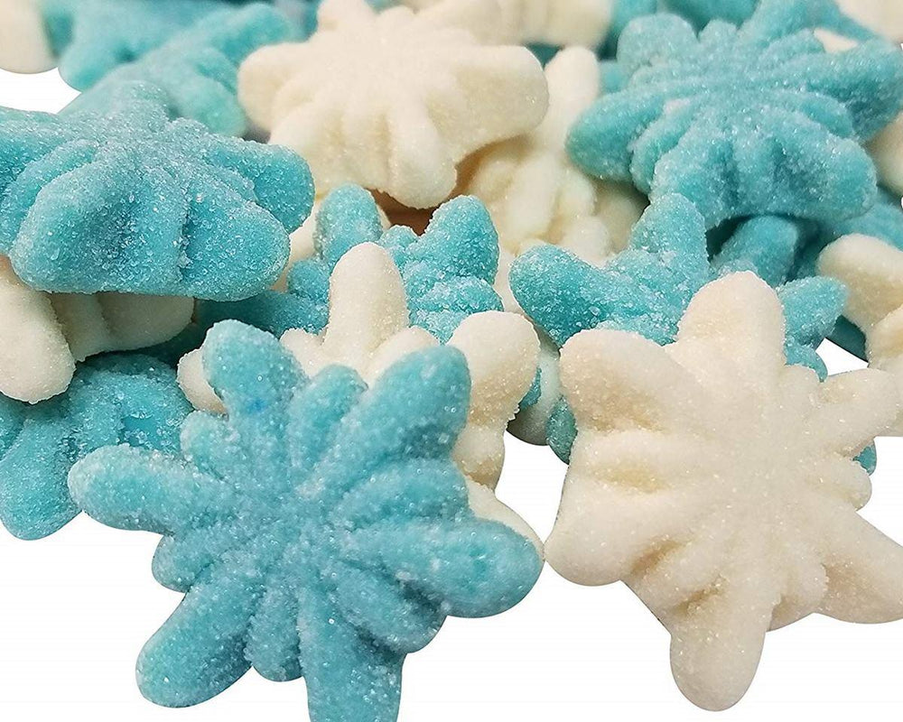 Gummi Glitter Snowflakes - CandyFavorites