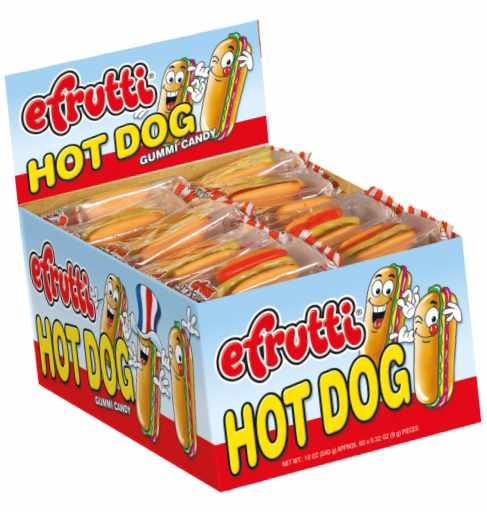 Gummi Hot Dogs - CandyFavorites