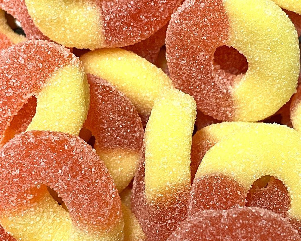 Gummi Peach Rings - CandyFavorites