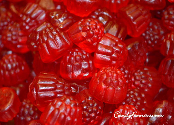 Gummi Raspberries - CandyFavorites