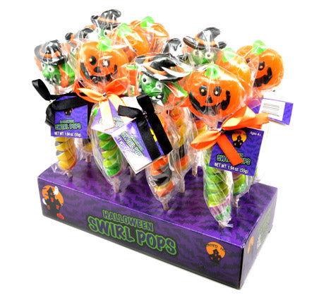 Halloween Swirl Pops - CandyFavorites