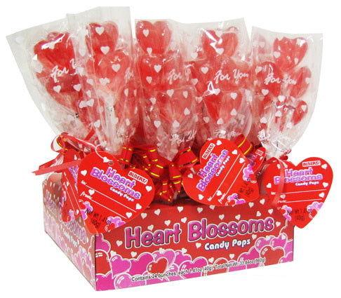 Heart Blossom Candy Pops - CandyFavorites