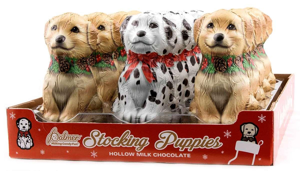 Holiday Stocking Puppies - CandyFavorites