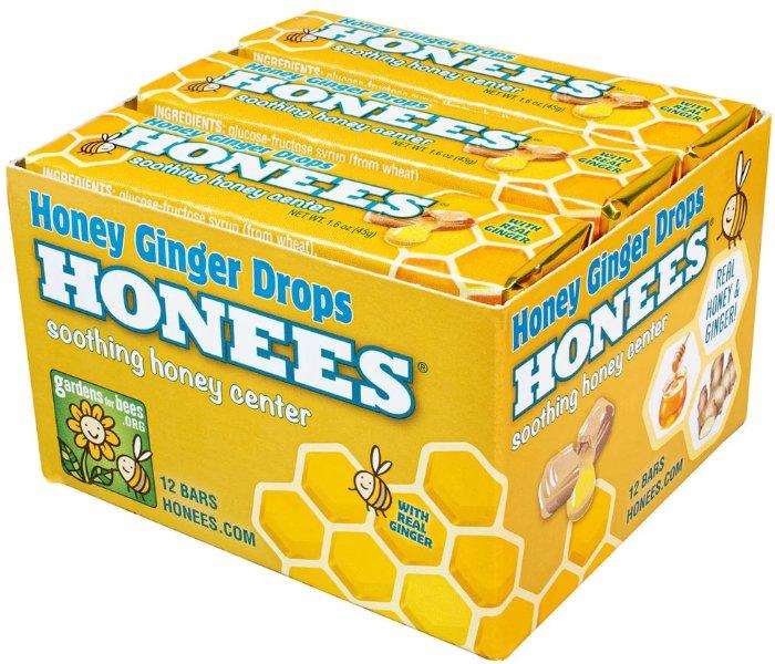 Honees Honey Ginger Drops - CandyFavorites